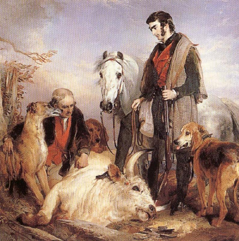 Sir Edwin Landseer Death of the Wild Bull Spain oil painting art